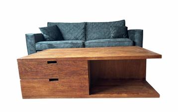 Massief Teak Salontafel 120x70x40 cm beschikbaar voor biedingen
