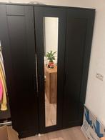 Kledingkast | Brimnes Ikea | zwarte kast, Huis en Inrichting, Kasten | Kledingkasten, Ophalen, 100 tot 150 cm, Zo goed als nieuw