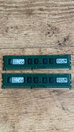 2 x Kingston 8 GB 2Rx8 GB PC3L 12800E, Computers en Software, RAM geheugen, DDR3, Ophalen of Verzenden, Zo goed als nieuw, Laptop