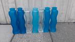 Ikea Skamt kronkelvaasjes 7 stuks, Ophalen, Blauw, Minder dan 50 cm, Glas