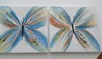 2 x Canvas schilderijen, Huis en Inrichting, Woonaccessoires | Schilderijen, Tekeningen en Foto's, Minder dan 50 cm, Ophalen of Verzenden