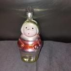 B993 oude kerstbal meisje 7,5 cm, Ophalen of Verzenden, Gebruikt