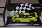 1:18 PORSCHE 911 GT3 RS 2015 green Minichamps WRH, Verzenden, Zo goed als nieuw, Auto, MiniChamps