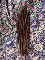 8 nieuwe roodbruine human hair dread extensions 30-40cm 48€, Sieraden, Tassen en Uiterlijk, Uiterlijk | Haarverzorging, Nieuw