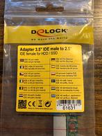 3.5" to 2.5" IDE harde schijf adapter, Intern, Console, DeLOCK, Refurbished