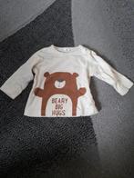 Beary big hugs shirt maat 62 h, Kinderen en Baby's, Babykleding | Maat 62, Shirtje of Longsleeve, Ophalen of Verzenden, Zeeman