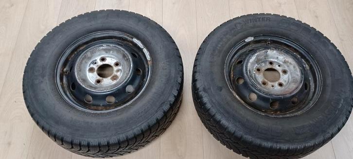 2 x Fiat Ducato velgen met Vredestein Comtrac 225 x 70 x 15, Auto-onderdelen, Vrachtwagen-onderdelen, Iveco, Ophalen