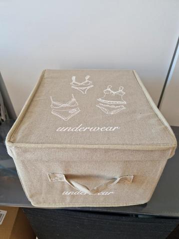 Ondergoed/Sokken Opbergdozen - Set van 4 beschikbaar voor biedingen