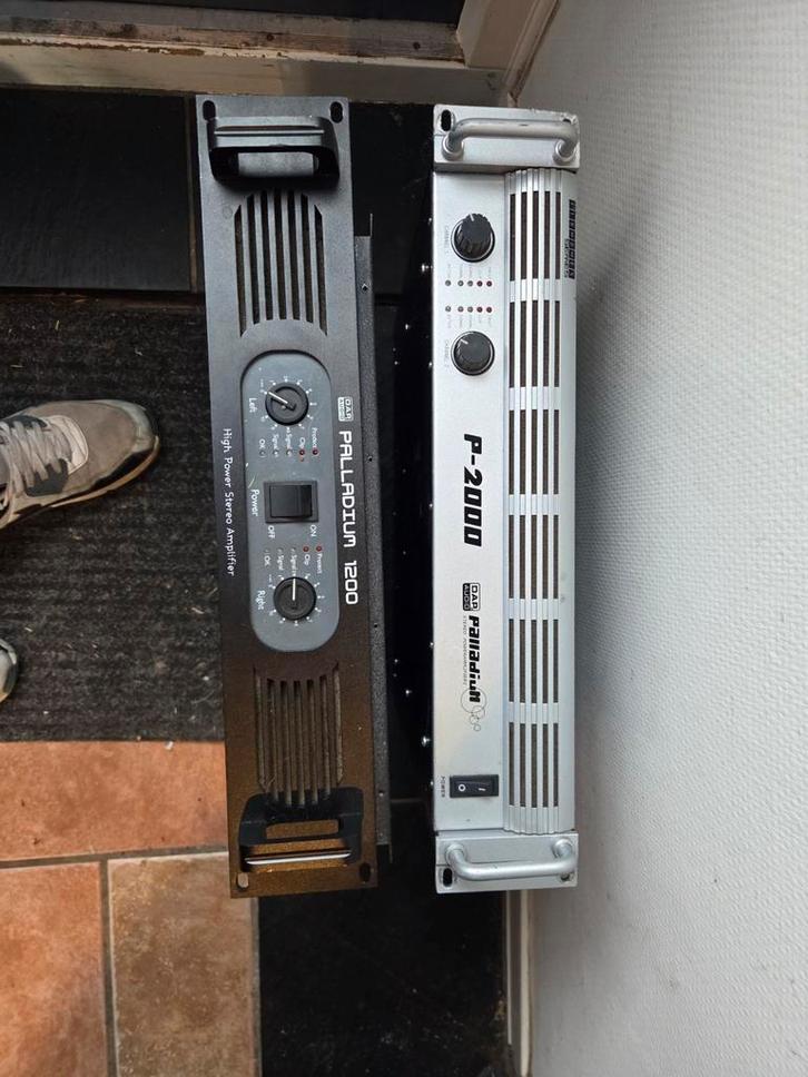 Defecte dap palladium's p1200 en p2000, Muziek en Instrumenten, Versterkers | Keyboard, Monitor en PA, Gebruikt, Ophalen of Verzenden