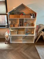Speelgoed poppenkast / groot poppenhuis van hout, Ophalen of Verzenden, Zo goed als nieuw, Poppenhuis