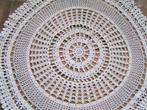 rond gehaakt creme tafelkleed nr UU 794, Verzenden, Zo goed als nieuw, Rond, Binnen