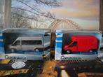 2x nieuwe ford transit busjes   1/43, Ophalen of Verzenden, Nieuw, Auto, Overige merken