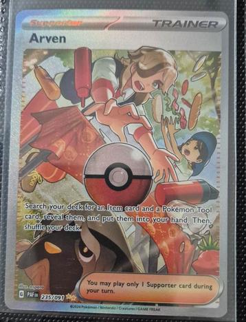 Arven 235/091 - Pokémon kaart beschikbaar voor biedingen