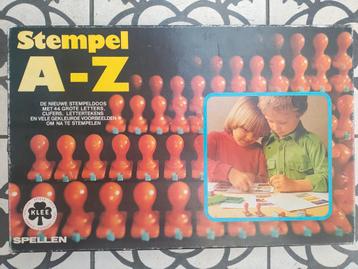 Stempel A-Z stempeldoos beschikbaar voor biedingen