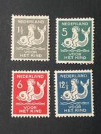 Nederland NVPH 225-228 ongebruikt, Postzegels en Munten, Postzegels | Nederland, Ophalen of Verzenden