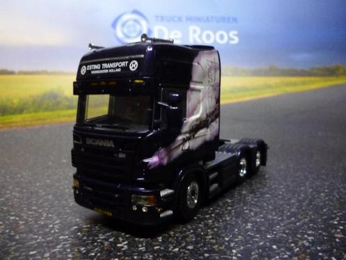WSI Scania Esting Transport, Hobby en Vrije tijd, Modelauto's | 1:50, Zo goed als nieuw, Bus of Vrachtwagen, Wsi, Ophalen of Verzenden