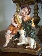 Vintage Johannes de doper met Lam Beeld, Antiek en Kunst, Ophalen of Verzenden