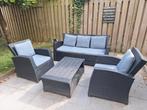 Loungeset, Ophalen, 5 zitplaatsen, Kunststof, Gebruikt