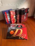 6 Cassettebandjes -Nieuw in verpakking, 2 t/m 25 bandjes, Overige genres, Ophalen of Verzenden, Nieuw in verpakking