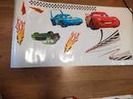 Muurstickers Disney Cars, Kinderen en Baby's, Gebruikt, Ophalen of Verzenden, Wanddecoratie