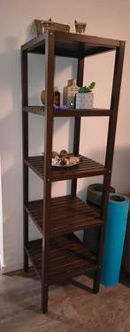 IKEA Molger Standrek - Donkerbruin, Huis en Inrichting, Kasten | Stellingkasten, Ophalen, Gebruikt