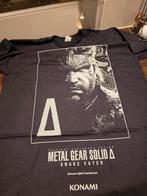 Metal Gear Solid Delta Snake Eater Gamescom Shirt, Konami, Konami Digital Entertainment, ., Zwart