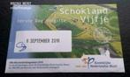 Het Schokland Vijfje Eerste Dag Uitgifte in Coincard, Postzegels en Munten, Munten | Nederland, Verzenden, Euro's, Setje