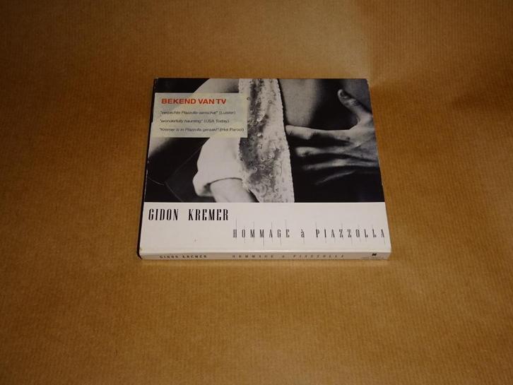 CD Gidon Kremer Hommage a Piazzolla, Cd's en Dvd's, Cd's | Instrumentaal, Zo goed als nieuw, Ophalen of Verzenden