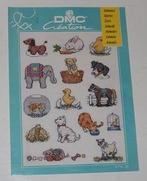 DMC borduren dieren 130889/90, Ophalen of Verzenden, Zo goed als nieuw, Patroon