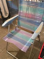 Campingstoelen - 3x kort, 1x lounge, Caravans en Kamperen, Ophalen, Zo goed als nieuw, Campingstoel