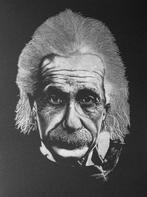 ALBERT EINSTEIN Origineel gegraveerd portret, Antiek en Kunst, Verzenden