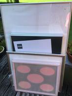 6 Lijsten - zilverkleurige en zachtroze, Huis en Inrichting, Woonaccessoires | Lijsten, Ophalen of Verzenden, Zo goed als nieuw