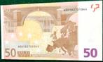 50  EURO  BILJET  LETTER  H   SLOVENIE  BANKFRIS / UNC, Postzegels en Munten, Bankbiljetten | Europa | Eurobiljetten, 50 euro