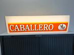 CABALLERO sigaretten reclame lichtbak, Verzamelen, Merken en Reclamevoorwerpen, Ophalen, Gebruikt, ., Lichtbak of (neon) lamp