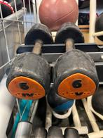 2 x 6 kg ziva dumbells beschadigd dumbbells, Ophalen, Dumbbell, Gebruikt, Beschadigd