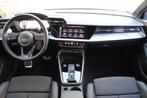 Audi A3 Sportback 40 TFSI e 3x S-Line | Panoramadak | Matrix, Auto's, Gebruikt, Zwart, 4 cilinders, Leder en Stof