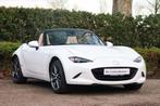 Mazda MX-5 ND 2.0l SkyActiv-G 160 GT-M Snowflake White Pearl, 1998 cc, Achterwielaandrijving, Gebruikt, Beige