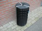 Gaas Eurofence 60 cm hoog maas 5x5 zwart DRAADDIKTE 2,5MM, Nieuw, 20 meter of meer, Ophalen, Gaas