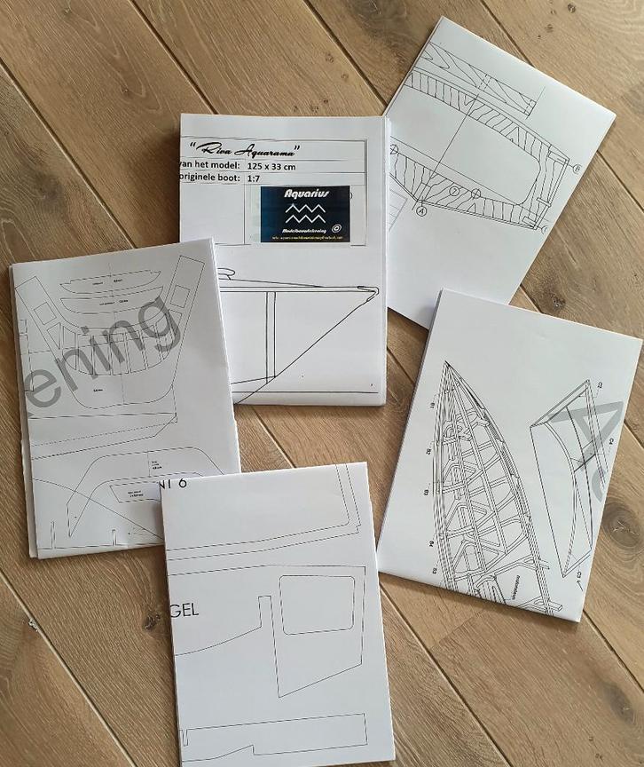 Diverse bouwtekeningen van ( snelle) modelboten, Hobby en Vrije tijd, Modelbouw | Boten en Schepen, Nieuw, Ophalen of Verzenden