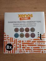 Te koop 8 diy diamond painting onderzetters, Ophalen of Verzenden, Nieuw, Knutselwerk