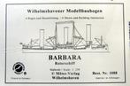 (78) Bouwplaat Flettner Rotor schip Barbara 1/250, Overige merken, Ophalen of Verzenden, 1:200 of kleiner, Zo goed als nieuw