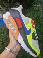 Nike Air Max 90 Black Volt Ultramarine maat 40,5, Zwart, Nieuw, Ophalen of Verzenden, Sneakers of Gympen