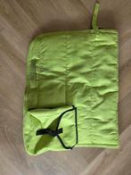 QHP puffpad met zadeltassen in de kleur lime groen maat full, Dieren en Toebehoren, Ophalen of Verzenden, Zo goed als nieuw