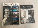 The Art of Living - 2 Tijdschriften, Boeken, Ophalen of Verzenden, Zo goed als nieuw, Glossy