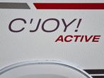 Dethleffs C'Joy 420 QSH Active, Caravans en Kamperen, Caravans, Schokbreker, Overige typen, Treinzit, Tot en met 3