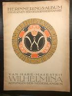 Herinnerings-album Koningin Wilhelmina, Verzamelen, Ophalen of Verzenden, Gebruikt, Nederland, Tijdschrift of Boek