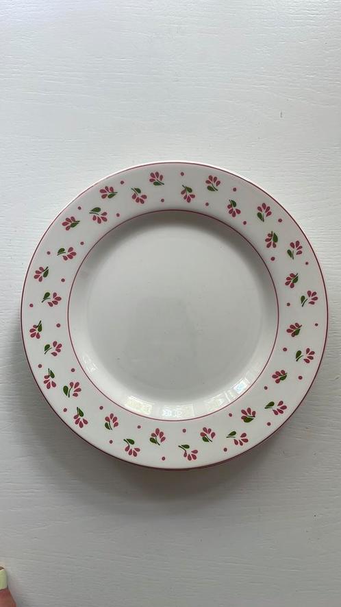 Quadrifoglio bord Ø20 cm – Vintage servies met bloemenrand, Antiek en Kunst, Antiek | Servies los, Ophalen of Verzenden