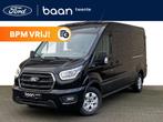 Ford Transit 350 2.0 TDCI L3H2 165 PK Automaat Limited | FUL, Stof, 1995 cc, Zwart, 4 cilinders