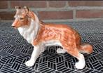 Porseleinen Schotse Collie 11cm h x 15cm L vintage, Ophalen, Zo goed als nieuw, Beeldje of Figuurtje