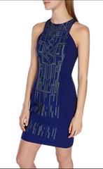 jurk Karen Millen maat 12/40, Maat 38/40 (M), Karen Millen, Blauw, Ophalen of Verzenden